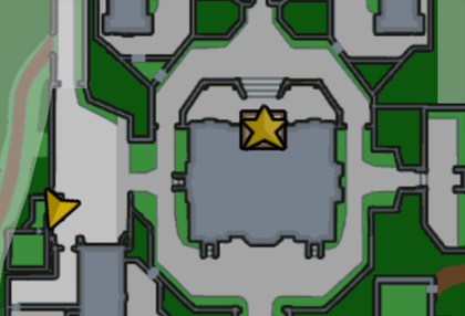 Mapa com missões do Bully